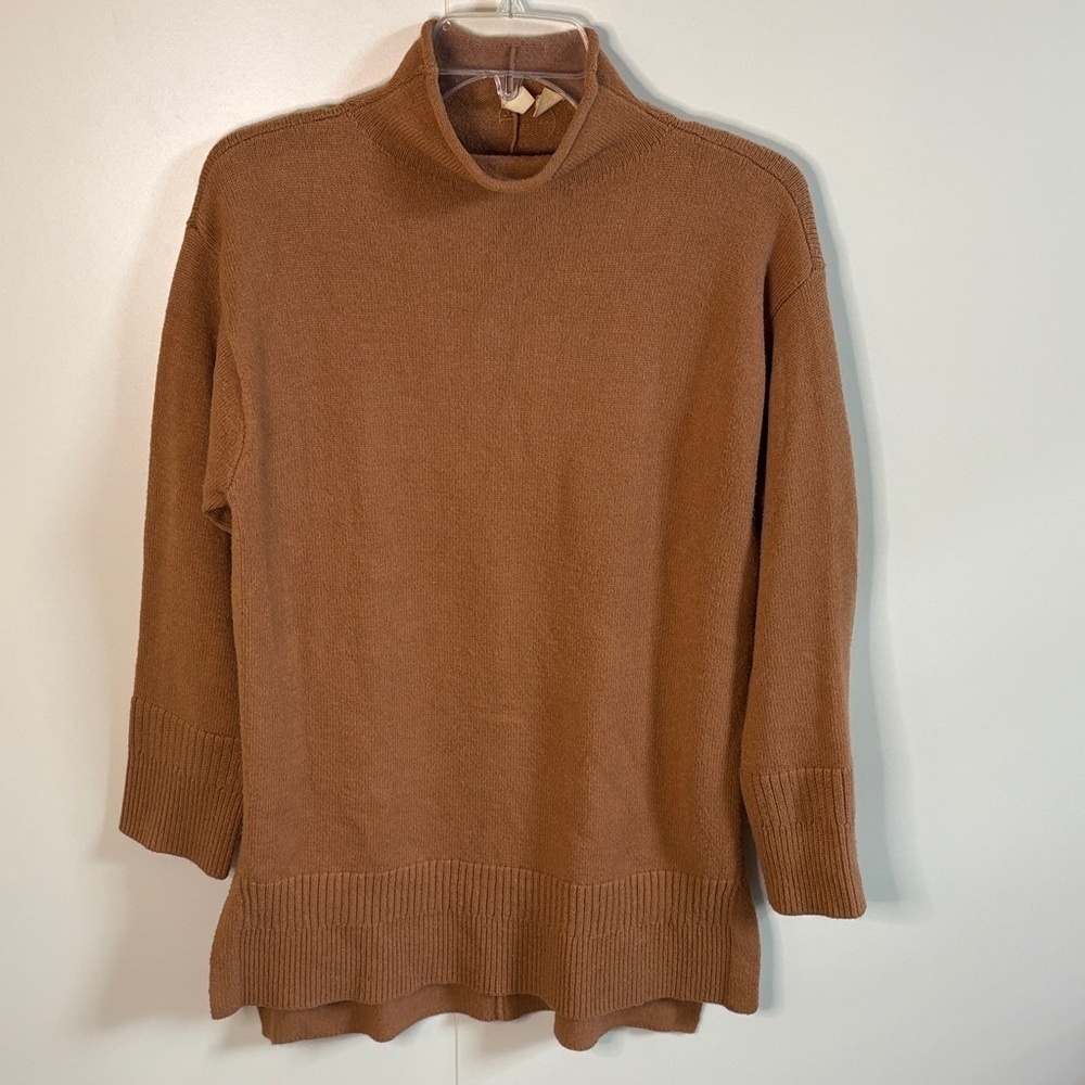 Moth Warm Brown Knit Sweater From Anthropologie
